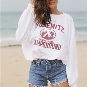 Brandy Melville Yosemite Campground Sweatshirt